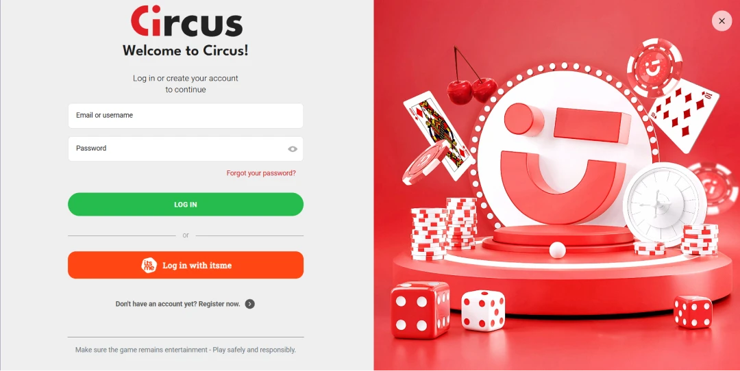 Circus Login